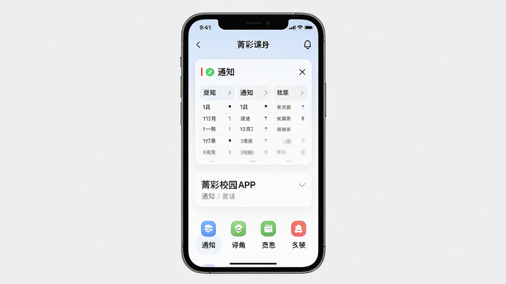 ݼ��У԰APP��ҳ����չʾ������Ϊ�ֻ���Ļ�����־��У��Ű�����������Լ�ִ���ϸ�ڰ����α���Ƭ��֪ͨ��������ͼ�꣬���ʸ��壬�ɾ����޶���Ԫ��