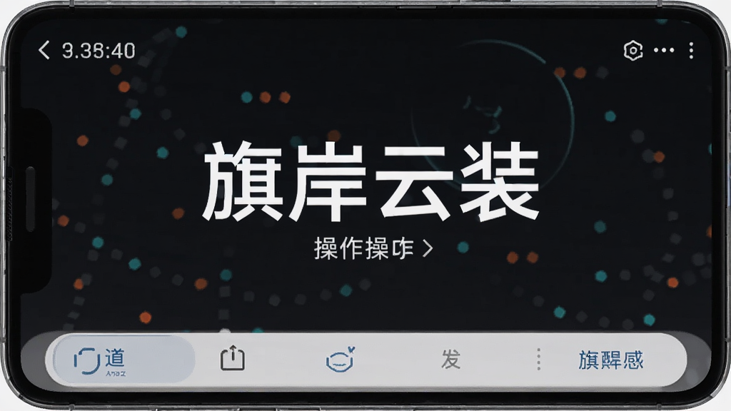 旗岸云装 操作界面 安卓版