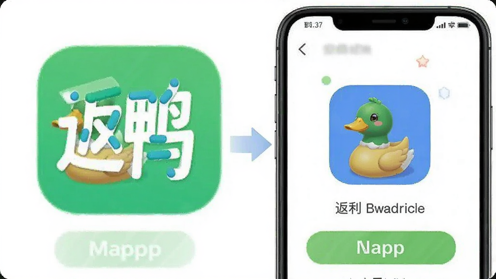 返鸭App安卓版 返利操作步骤图