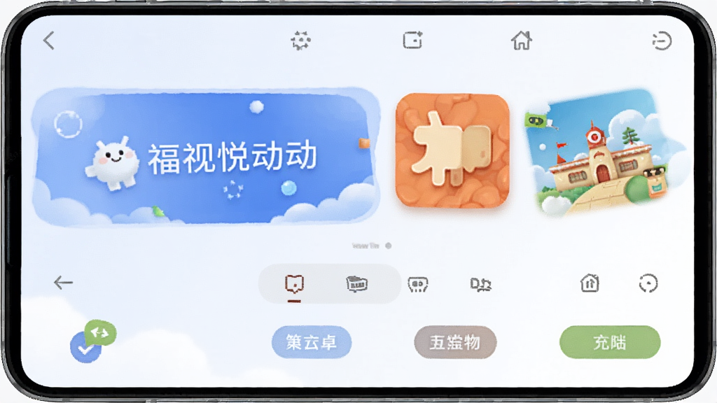 福视悦动 安卓版 界面