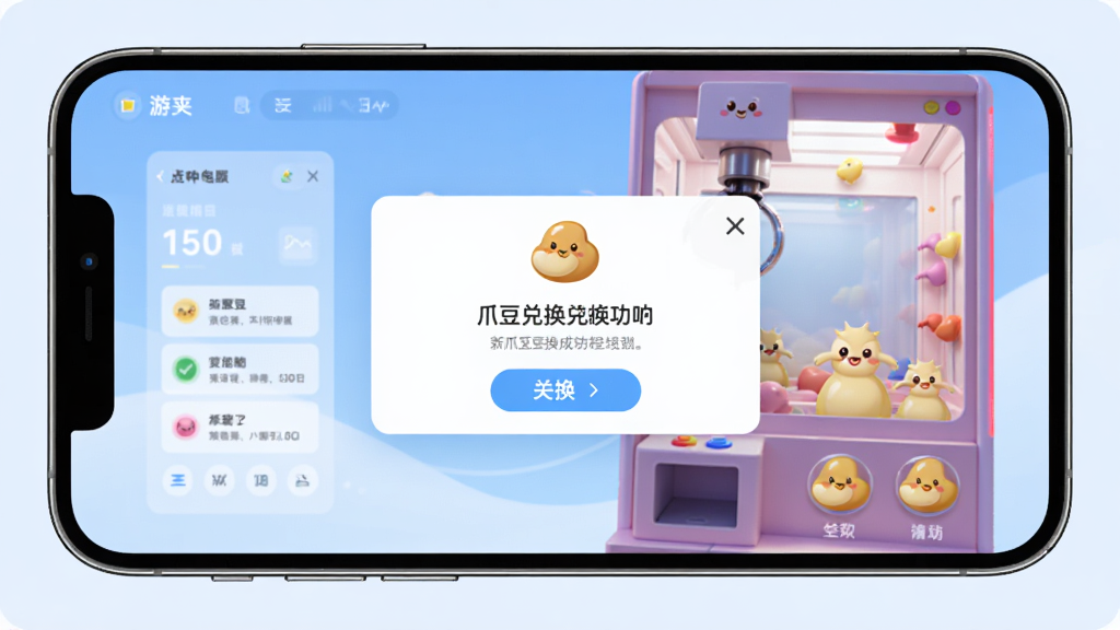 �μ�APP����չʾ������Ϊ�ֻ���Ļ����Ļ����ʾצ���һ��ɹ�����ʾ���������޻�Զ�̿��ƽ��档���ֲ��þ����Ű棬����Ϊ����ɫ���䡣����Լ�Ƽ��У�ϸ�ڰ����������������Ϳɰ���צ��ͼ�ꡣ���ʸ��壬�ɾ����޶���Ԫ�ء�