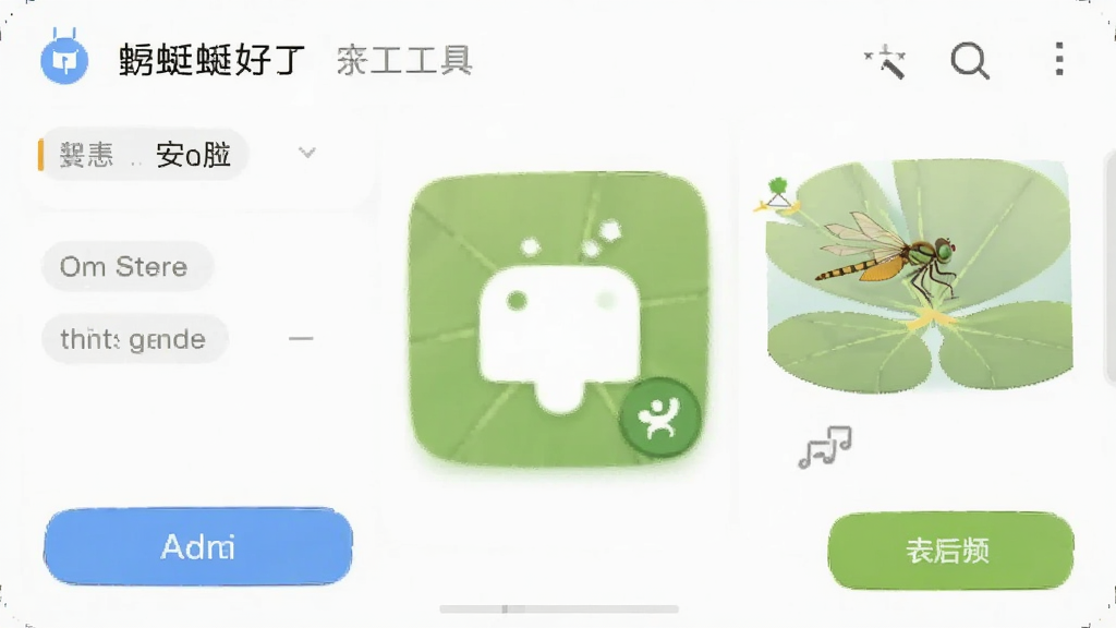蜻蜓好工作 安卓版 求职工具界面