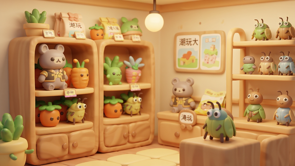 �����������Ϸ���棬��ܰ����곡���������ϰڷ��ſ�Ƥ�������߲ˡ��������͵���ߣ����ůɫ�����ɾ����࣬�޶���Ԫ�أ����廭��