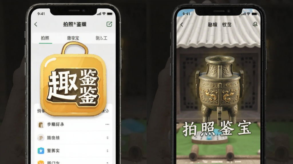 趣鉴宝 安卓版 拍照鉴宝软件 界面预览