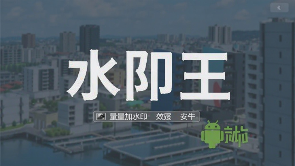 水印王 安卓版 批量加水印效果图