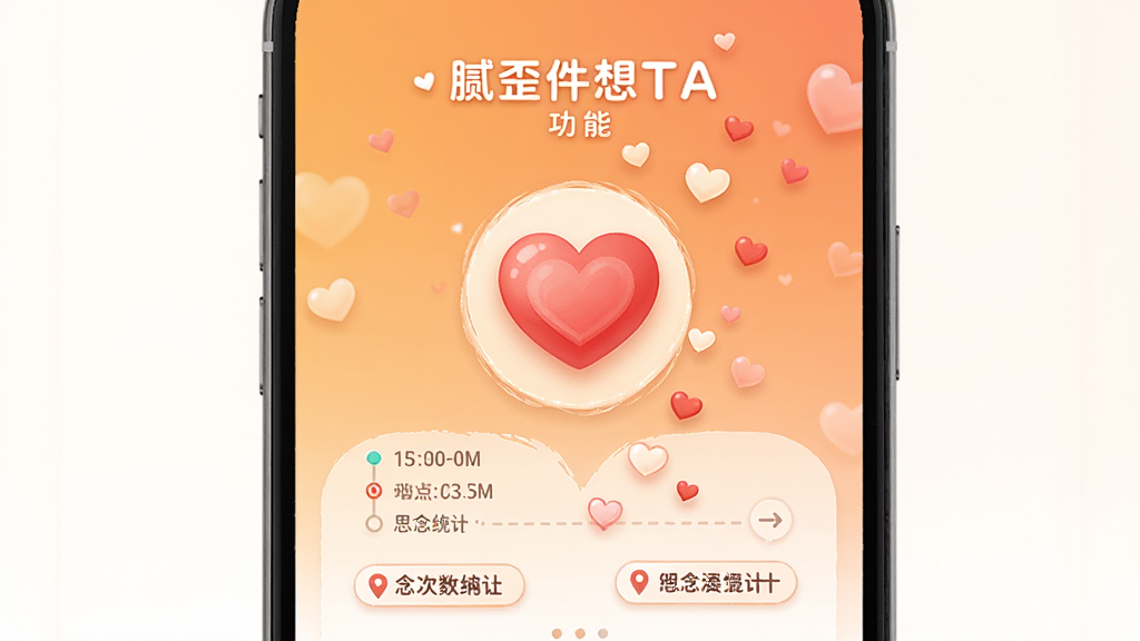 ����������TA���ܽ��棬�ֻ���Ļ��ʾһ�����������ΰ�ť��˼�����ͳ�ƣ�������ů��ɫ���䣬��������С����ƮɢЧ�������ɰ����£�ϸ�ڰ���ʱ����͵ص��ǩ�������������ɾ����޶���Ԫ��