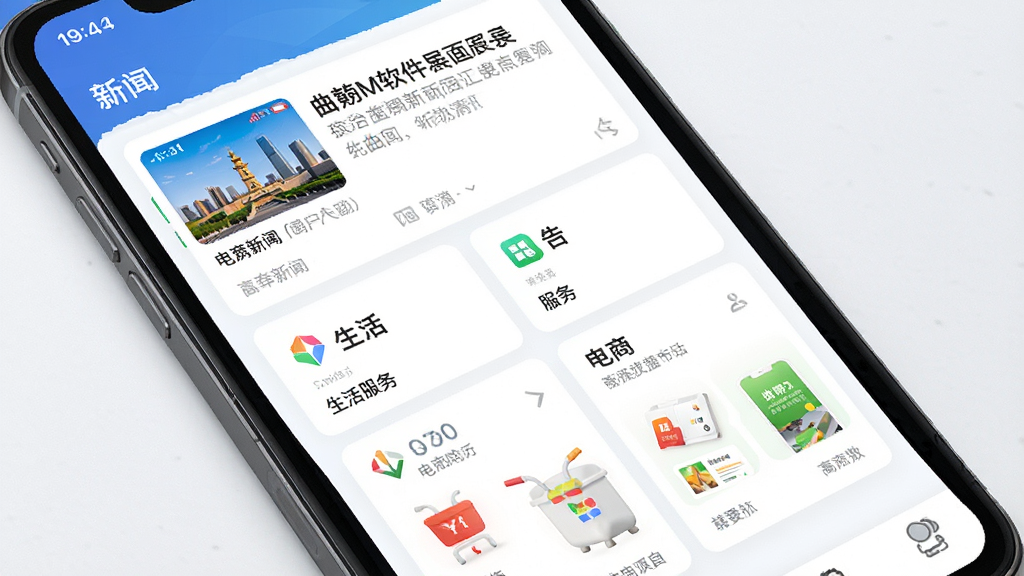 ����M��������չʾ���ֻ���Ļ����ʾ������Ѷ��������񡢵��̹���ȶ������ģ�飬����������������ִ������ʸ��壬�ɾ��޶���Ԫ��