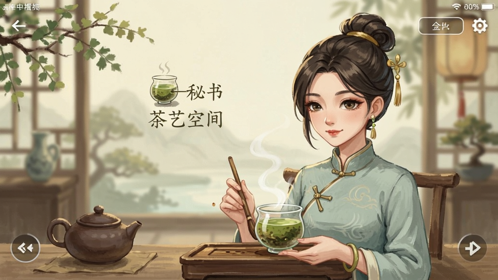 茶秘书 安卓版 茶艺空间 界面截图
