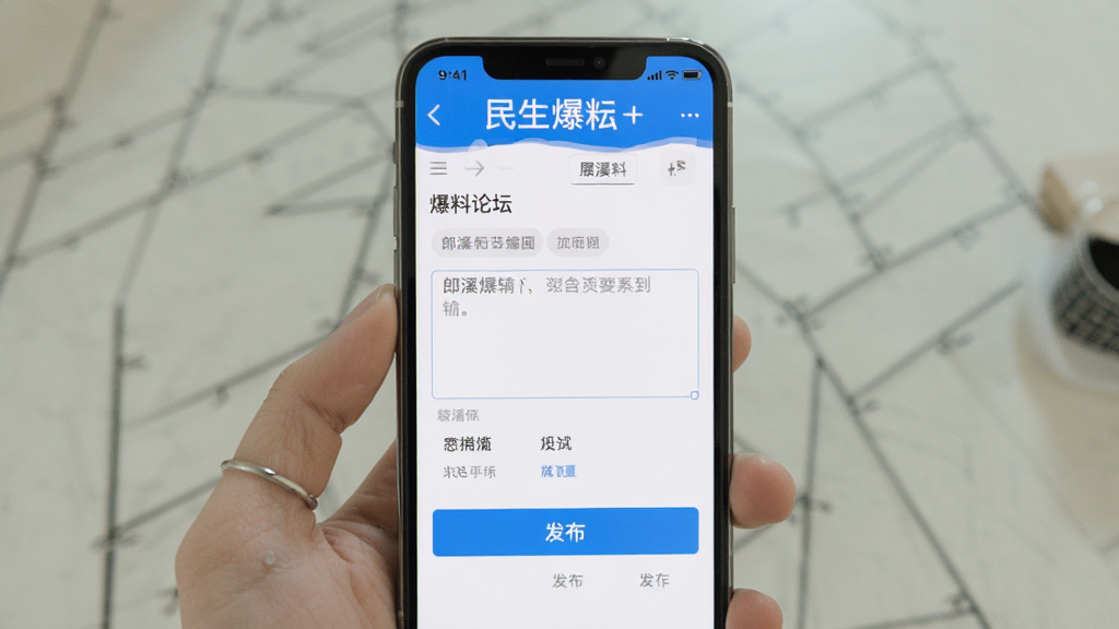 ��Ϫ��̳��������ҳ�棬����Ϊ�ֻ���Ļ��ʾ���ϱ༭���棬���־��У��Ű��࣬������£�ϸ�ڰ������������ͷ�����ť�����ʸɾ��޶���Ԫ��