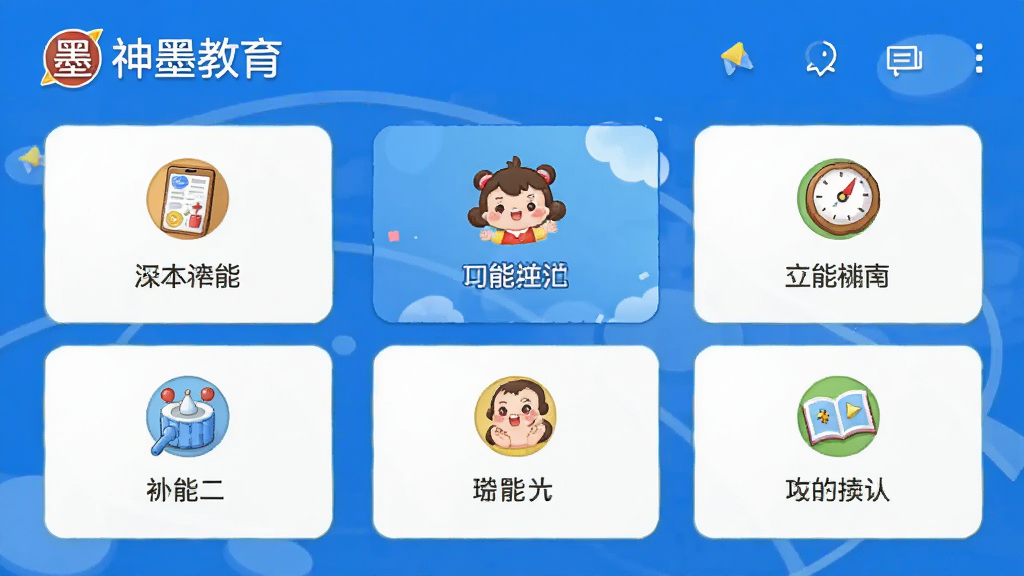 神墨教育 功能界面 安卓版