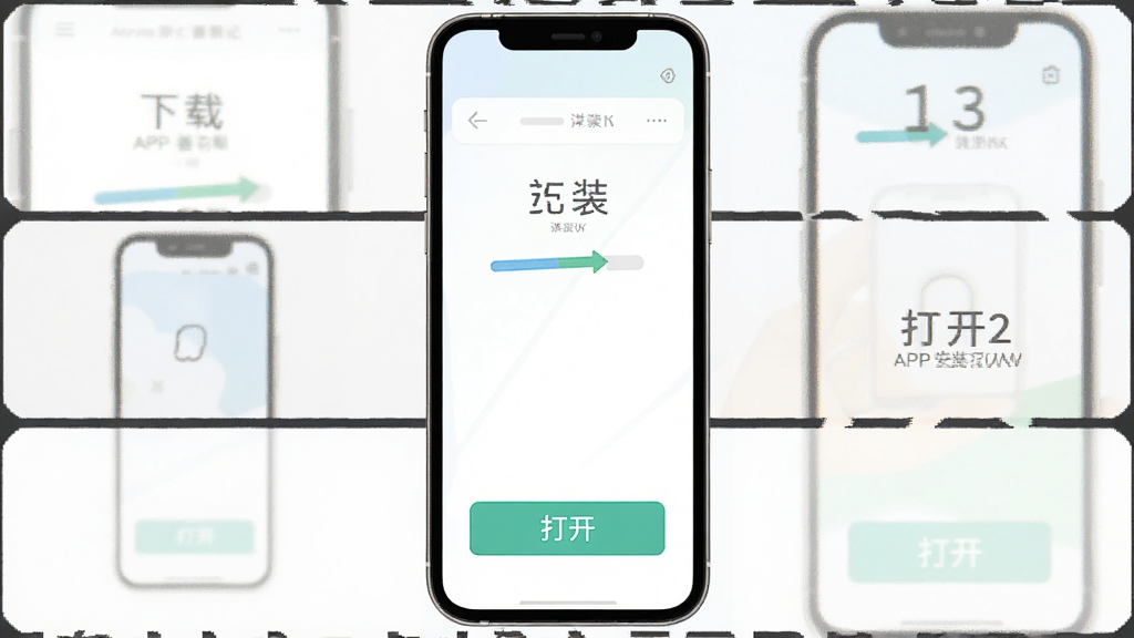 �Ƽ�APP��װ����ʾ��ͼ���ֻ���Ļ��ʾ���ء���װ�����������裬���ִ��ϵ������У��Ű�����������ƽ����ϸ�ڰ����������Ͱ�ť�����ʸ��壬�ɾ����޶���Ԫ��