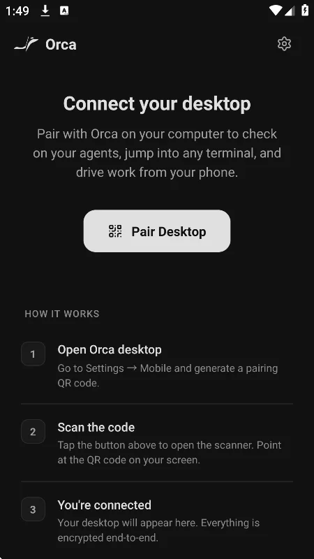 Orca�ٷ���������v0.0.50�ֻ������н�ͼ