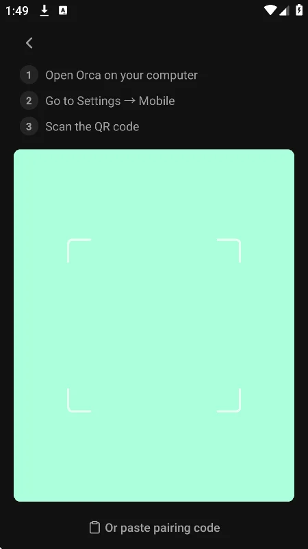 Orca�ٷ���������v0.0.50�ֻ������н�ͼ