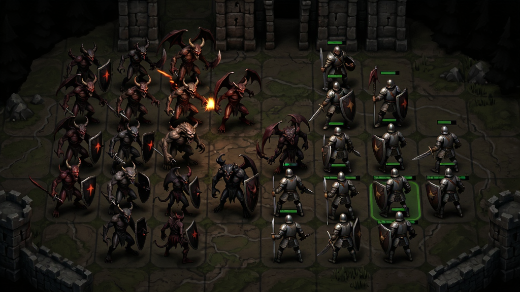 DemonKeeper ����ս��ս����������ħ����������ʿ���ڷ����ͼ�϶��ţ�����Ϊս���еĹ��ﵥλ������Ϊ���������ӽǣ��Ű����������ڲ��Է��ϸ�ڷḻ���߻��ʣ��ɾ����޶���Ԫ��