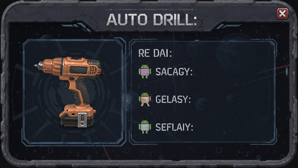 Auto Drill: Galaxy ��׿�� �������Խ���
