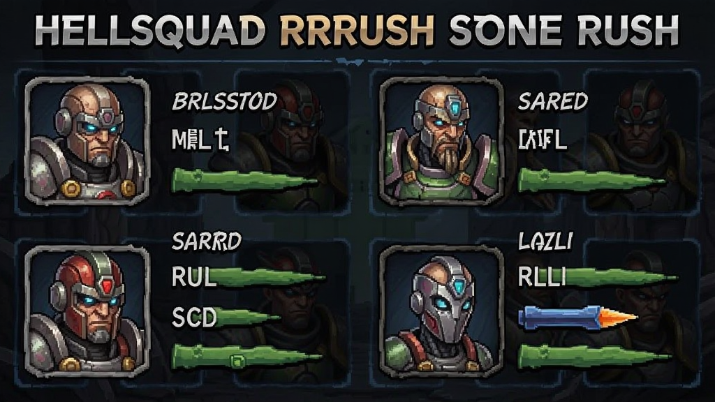 Hellsquad Rrrush Stone Rush 安卓版 角色属性