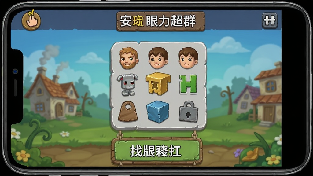 眼力超群 安卓版 找茬游戏界面