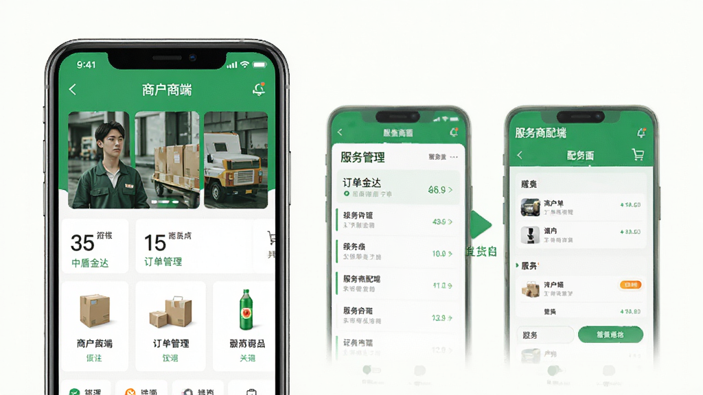 �жܽ��App�����̳�ʾ��ͼ���ֻ���Ļչʾ�̻����̳�ҳ�桢���������������̶�������棬�����������ɫ��ɫ�����������ȣ��ɾ�������