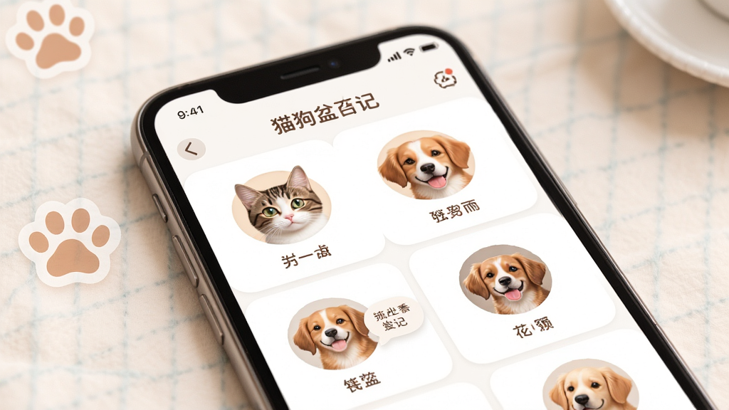 è�����ռ�Ӧ�ý���չʾ�������������ֻ���Ļ����Ļ����ʾ���ﵵ���б�������è��͹���ͷ�񣬲��ּ���������Ű����룬�����ܰ�ɰ���ϸ�ھ��£����ʸ��壬�ɾ��޶���Ԫ��