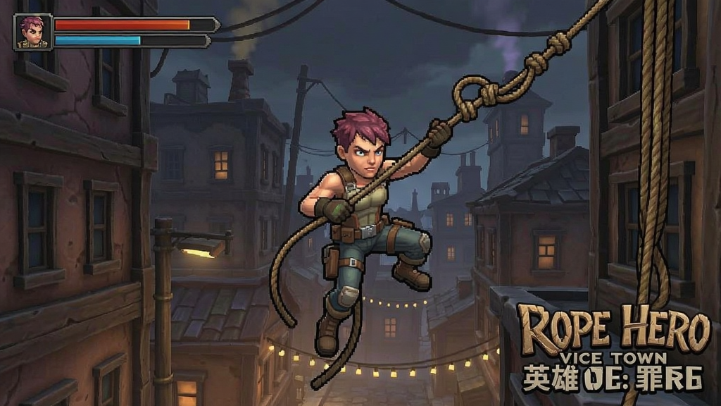 Rope Hero Vice Town ����Ӣ�ۣ����֮�� ��Ϸ����