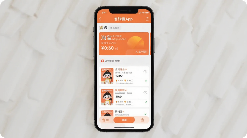 ʡǮ��App�����ͼ��չʾ�Ա���Ʒ������ѯ������ֻ���Ļ���У�ǳɫ��������������������Լ�ִ������ʸɾ��޶���Ԫ��
