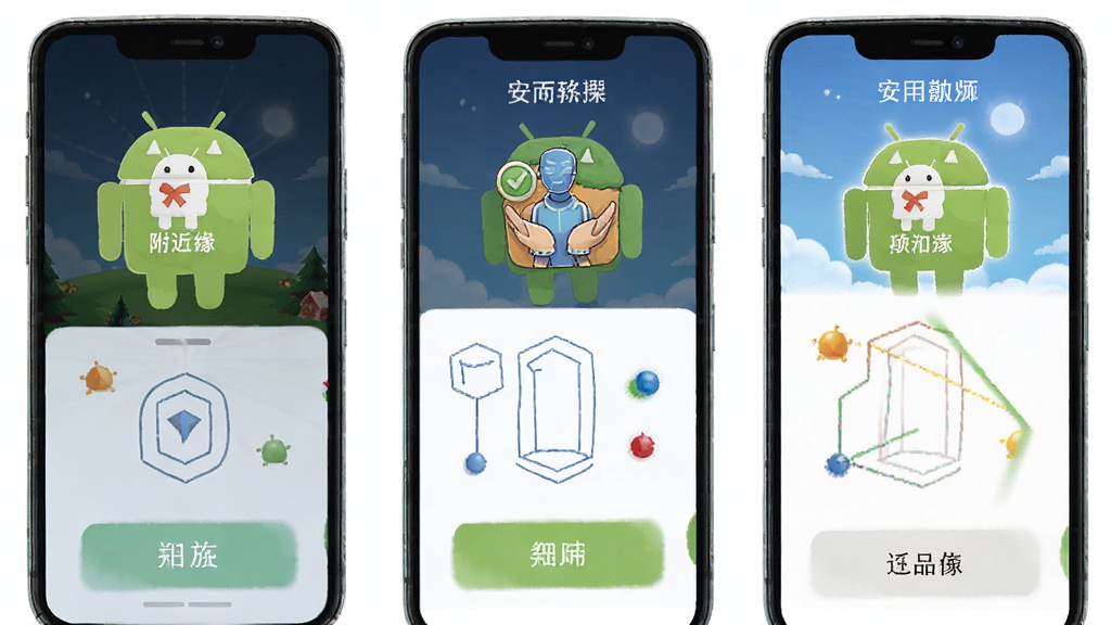 附近寻缘 安卓版 功能操作界面