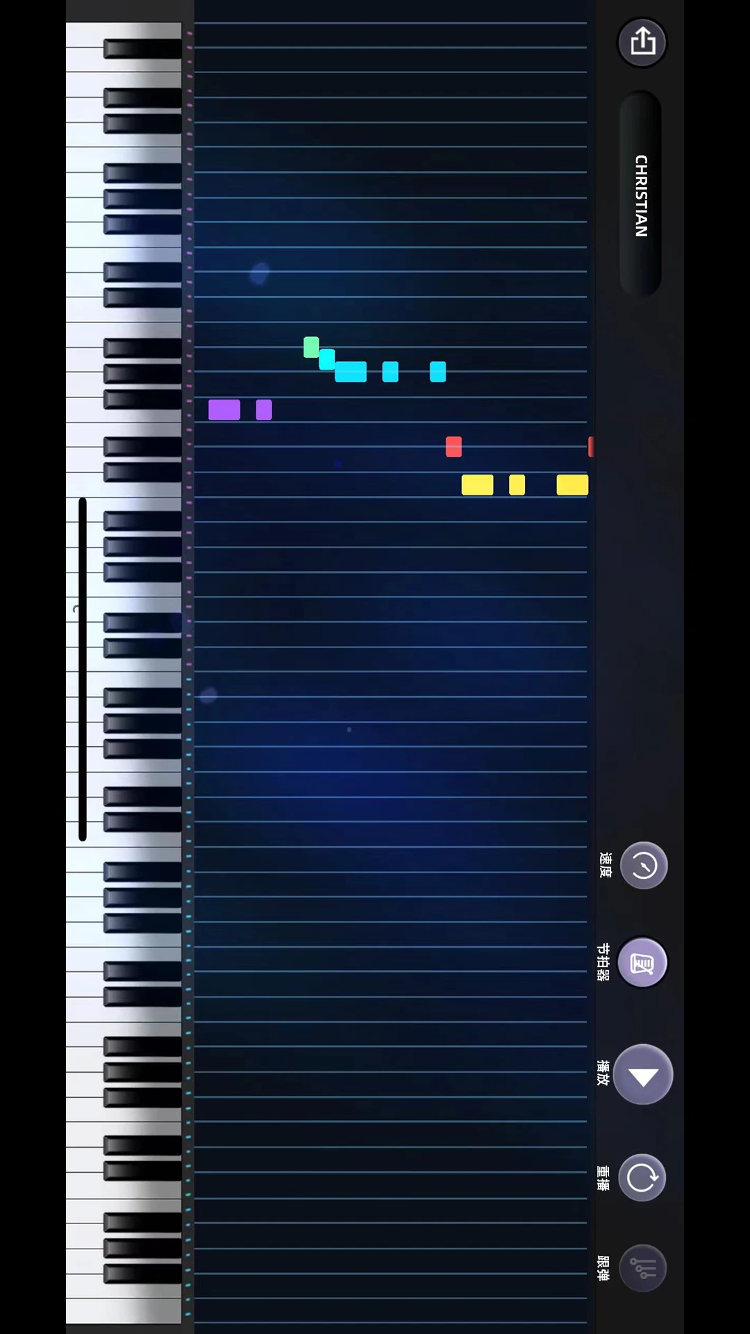 KPOPPiano1.0.59 ���������������н�ͼ