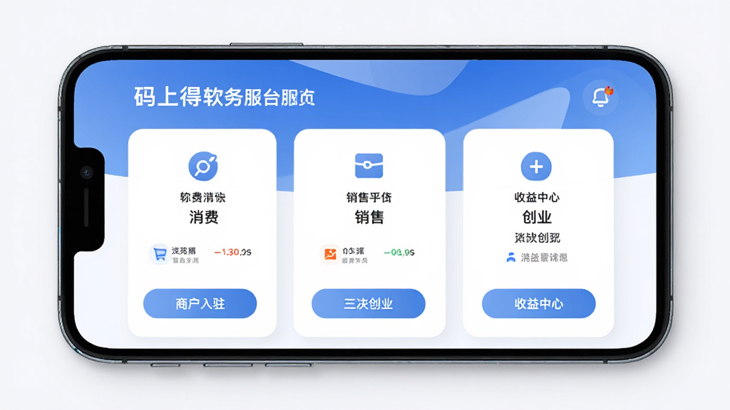 ���ϵ���������չʾ������Ϊ�ֻ���Ļ��ʾ�ۺϷ���ƽ̨��ҳ����������չʾ���ѡ����ۡ���ҵ������ڣ��Ű���ÿ�Ƭʽ��ƣ�����ִ���Լ��ϸ�ڰ����̻���פ��ť����������ͼ�꣬���ʸ��壬�ɾ��޶���Ԫ��