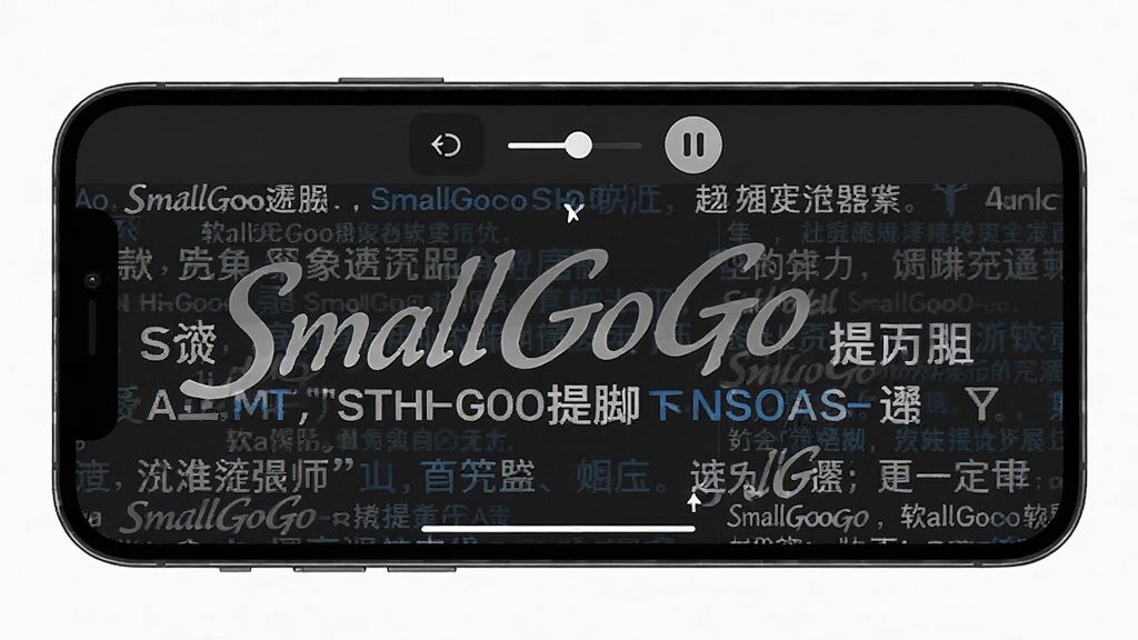 SmallGoGo������ʽű�չʾ���棬����Ϊ�ֻ�������ʾ������ݣ�����Ϊȫ�����ֹ������򶥲����ư�ť���Ű�������������Ϊרҵ��Ӱ�������߷磬ϸ�ڰ��������������ٶȵ�����ͣ��ť�����ʸ���ɾ��޶���Ԫ��