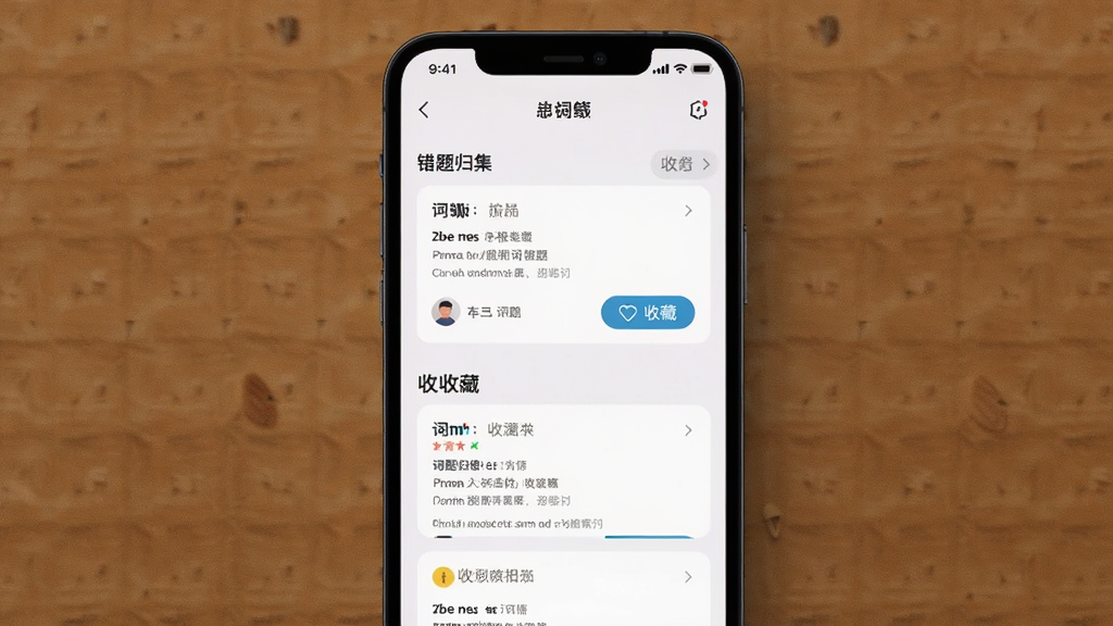 �ʸ���׺Ӣ��ͨ���Ȿ���ղؼй��ܽ��棬����Ϊ�ֻ���Ļ�д����б����ղشʸ���Ƭ�������������У��Ű�����������Լѧϰ�磬ϸ�ڰ�������鼯���ղذ�ť�������������ɾ����޶���Ԫ��