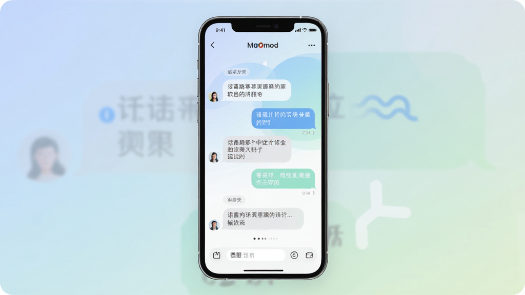 ��������Moomod������Ϊ�ֻ���Ļչʾ���컰�����棬����Ϊ��������չʾ���Ű��࣬���Ϊ�ִ����±�ƽ����ƣ�ϸ�ڰ����������ݡ����������ǩ����ͽ��䱳�������ʸ��壬�ɾ����޶���Ԫ��