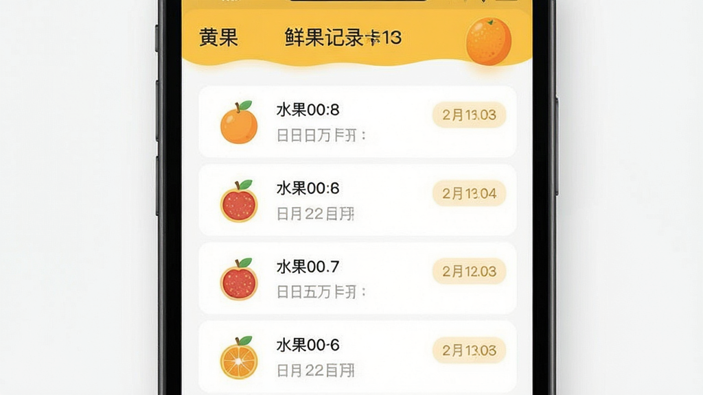 �ƹ�Ӧ���ʹ���¼��Ƭ���棬����Ϊ�ֻ���Ļչʾˮ����¼�б�������Ϊ���½ṹ���Ű�����������Լ���£�ϸ�ڰ���ˮ��ͼ������ڱ�ǩ�����ʸ���ɾ��޶���Ԫ��