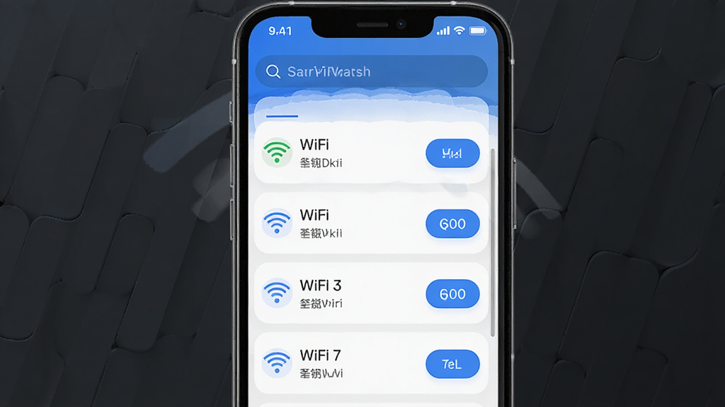 һ���ֻ�WiFi����APP���棬����Ϊ����WiFi����Կ��������ҳ������Ϊ�������������·�WiFi�б����Ű�������࣬���Ϊ�ִ��Ƽ��磬ϸ�ڰ����ź�ǿ��ͼ�������Ӱ�ť�����ʸ��壬�ɾ����޶���Ԫ��