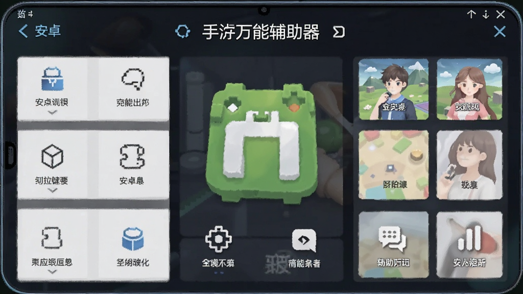 手游万能辅助器 安卓版 功能界面预览