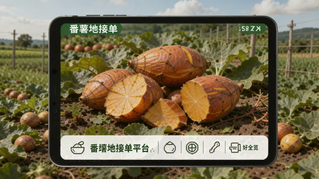 番薯地接单平台功能全览