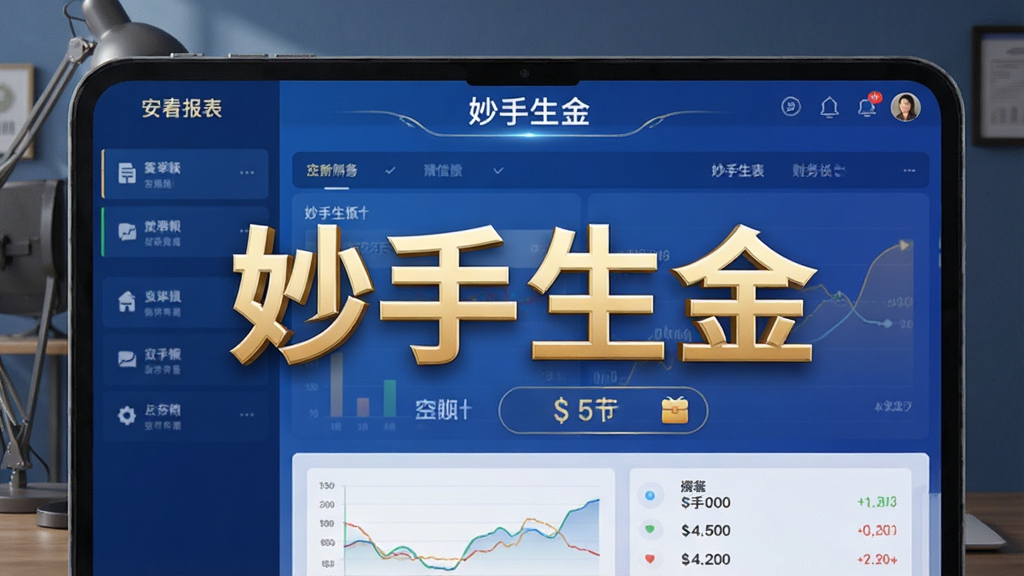 妙手生金 安卓版 财务报表界面