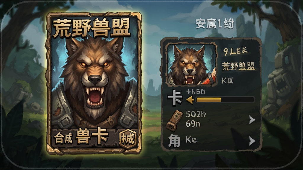 荒野兽盟 兽卡合成 角色属性 安卓版