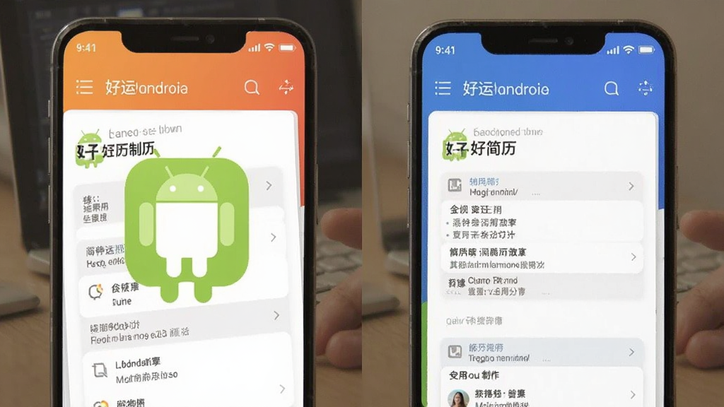 好运简历 安卓版 简历制作 软件界面