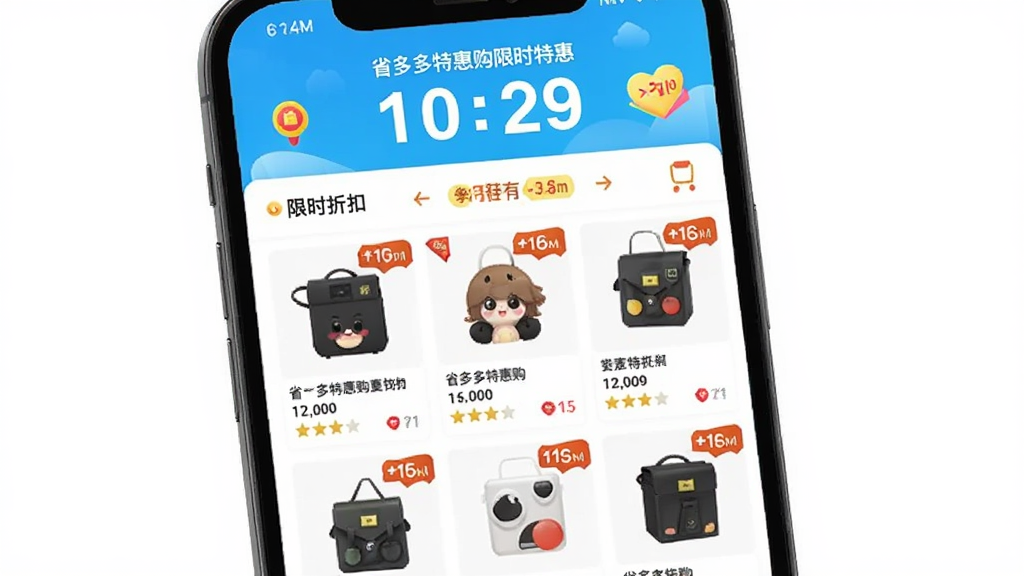 ʡ����ػݹ���ʱ�ػ�ҳ�棬����Ϊ�ֻ�չʾ��ʱ�ۿ���Ʒ�б�������Ϊ��������ʱ������·���Ʒ�����Ű�������򣬷��Ϊ��������ĵ��̷��ϸ�ڰ�������ʱ���֡��ۿ۱�ǩ����Ʒ����ͼ�����������ɾ��޶���Ԫ��