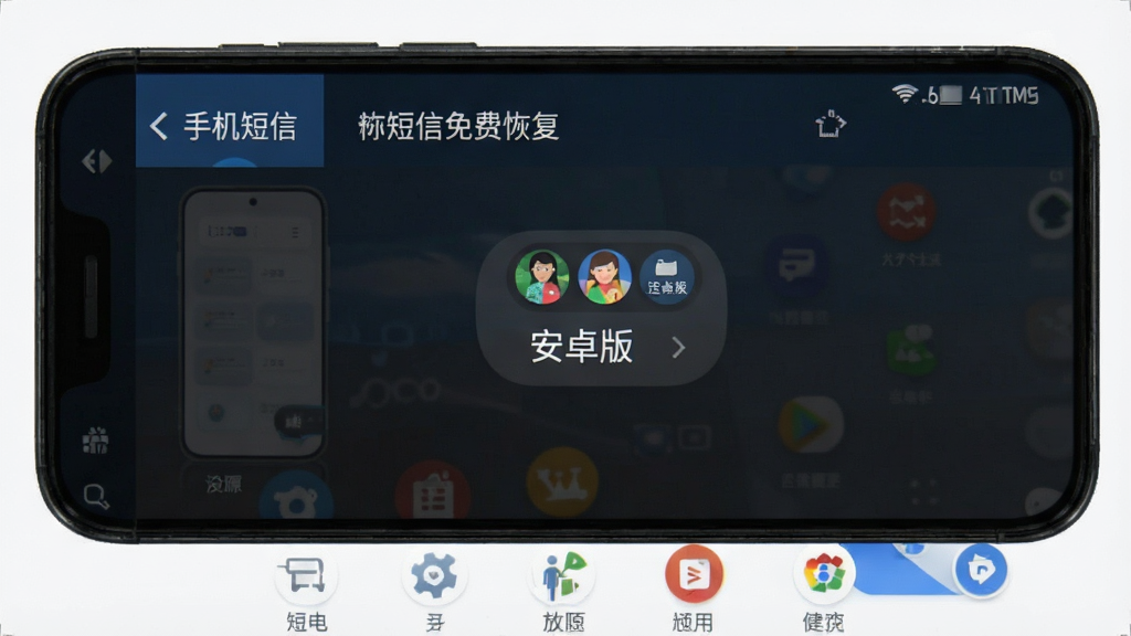 手机短信免费恢复 安卓版 功能界面截图