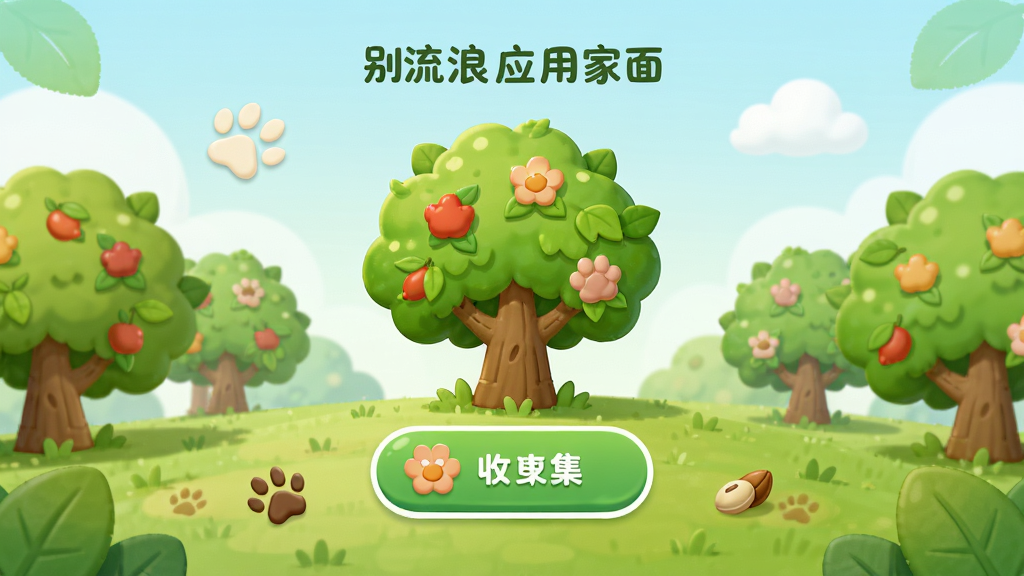 ������Ӧ�ü�԰����Ԥ��ͼ������Ϊ��ͨ����԰����������չʾ�����뻨���ռ���ť���Ű����������������������ϸ�ڰ��������ӡ����ҶԪ�أ����ʸ��壬�ɾ����޶���Ԫ��