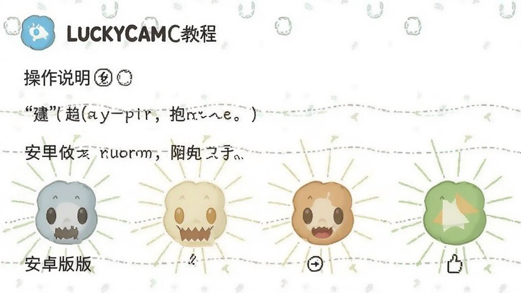 LuckyCam ʹ�ý̳� ����˵�� ��׿��