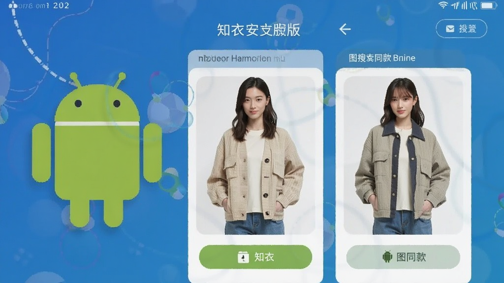 知衣 安卓版 图搜同款功能界面