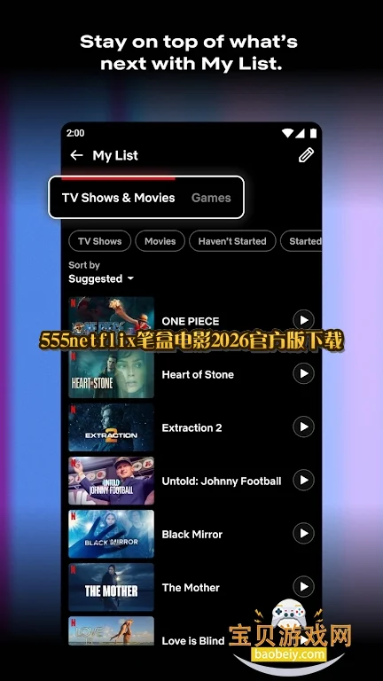 555netflix�ʺе�Ӱ2026�ٷ�������v9.87.1���°����н�ͼ