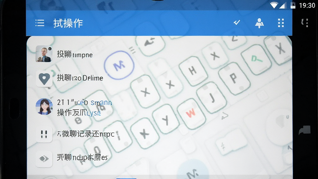 微聊记录还原 操作步骤界面 安卓版
