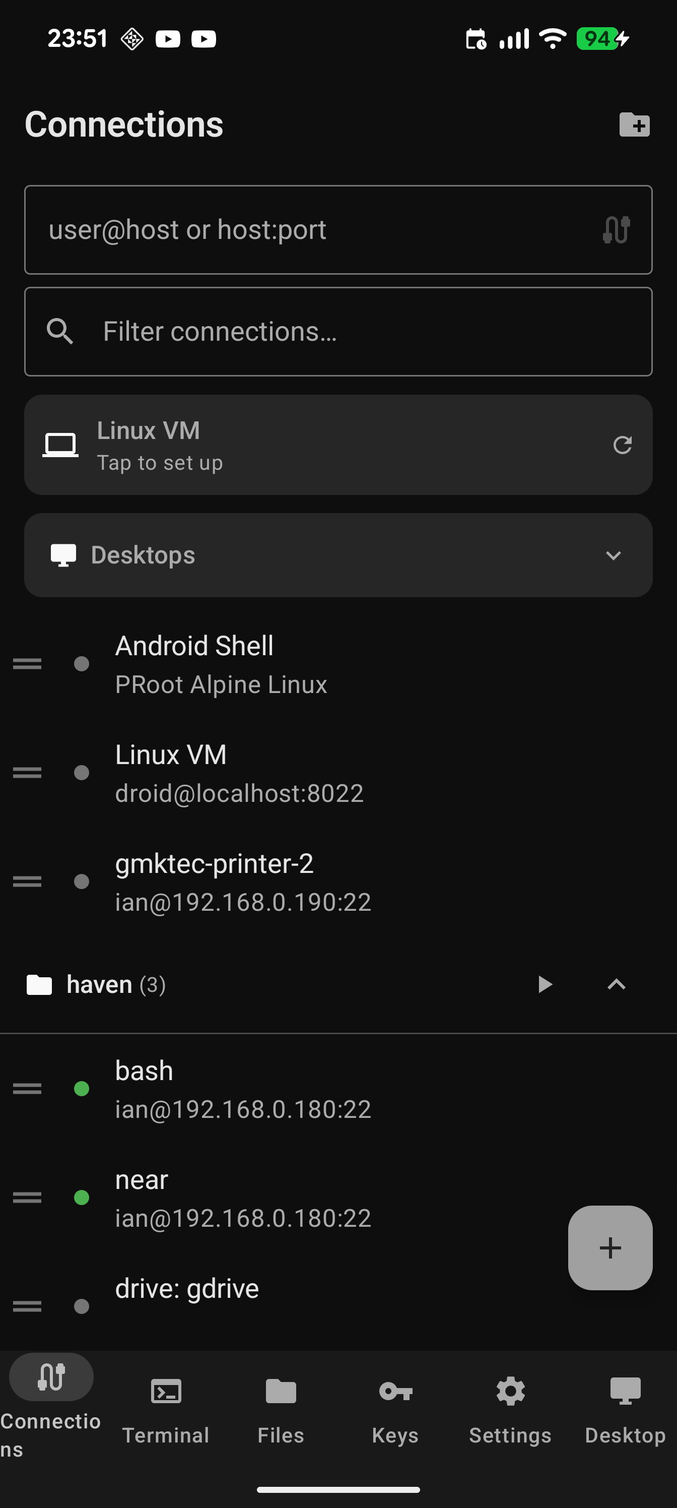 Haven SSH�ͻ���������Ѱ�5.89.20 ��׿�����н�ͼ
