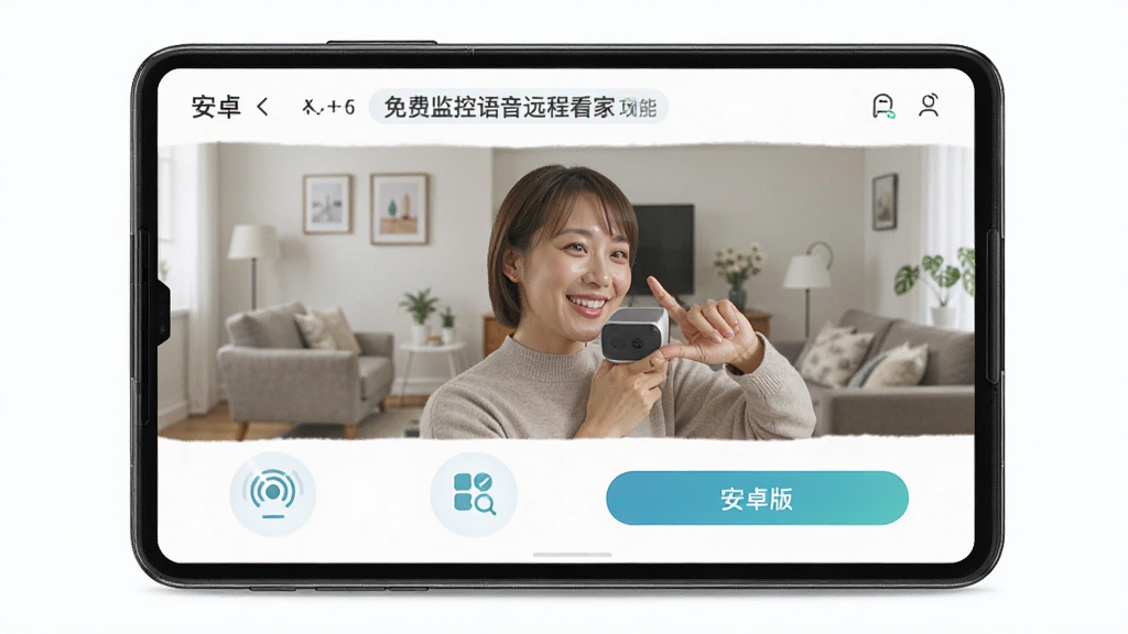免费监控语音远程看家 安卓版 功能界面预览图