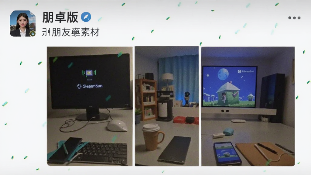 文案 安卓版 朋友圈素材配图界面
