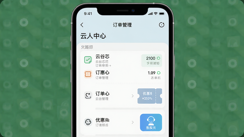 �ƹ�оApp���������붩���������棬����Ϊ�ֻ���Ļ���������½ṹ���Ű����࣬�������ǳɫ��ϸ�ڰ��������б����Ż�ȯͼ�ꡢ�ͷ���ڣ����ʸ��壬�ɾ����޶���Ԫ��