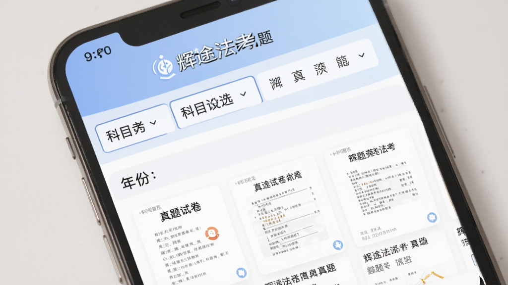 ��;������������ҳ�棬�ֻ���Ļ��ʾ��Ŀɸѡ������б����·��������Ծ�����ͼ��������ɫ��ͣ��Ű����룬����������������Ԫ��